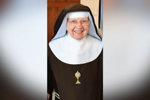 Sister Mary Michael of the Eucharistic Heart of Jesus, of the Poor Clares of Perpetual Adoration, died Nov. 10, 2025, after roughly three-quarters of a century of religious life. She was 94. 