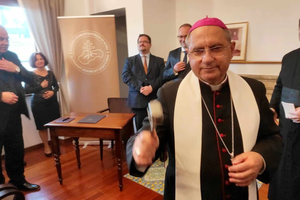 Archbishop Bernard Bober, chair of the Conference of Slovak Bishops.