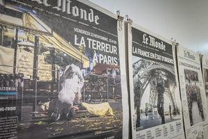 French press reports on the jihadist terror attacks the night of Nov. 13, 2015.