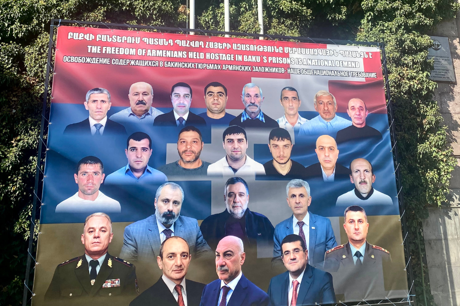 Rehenes armenios en Azerbaiyán.