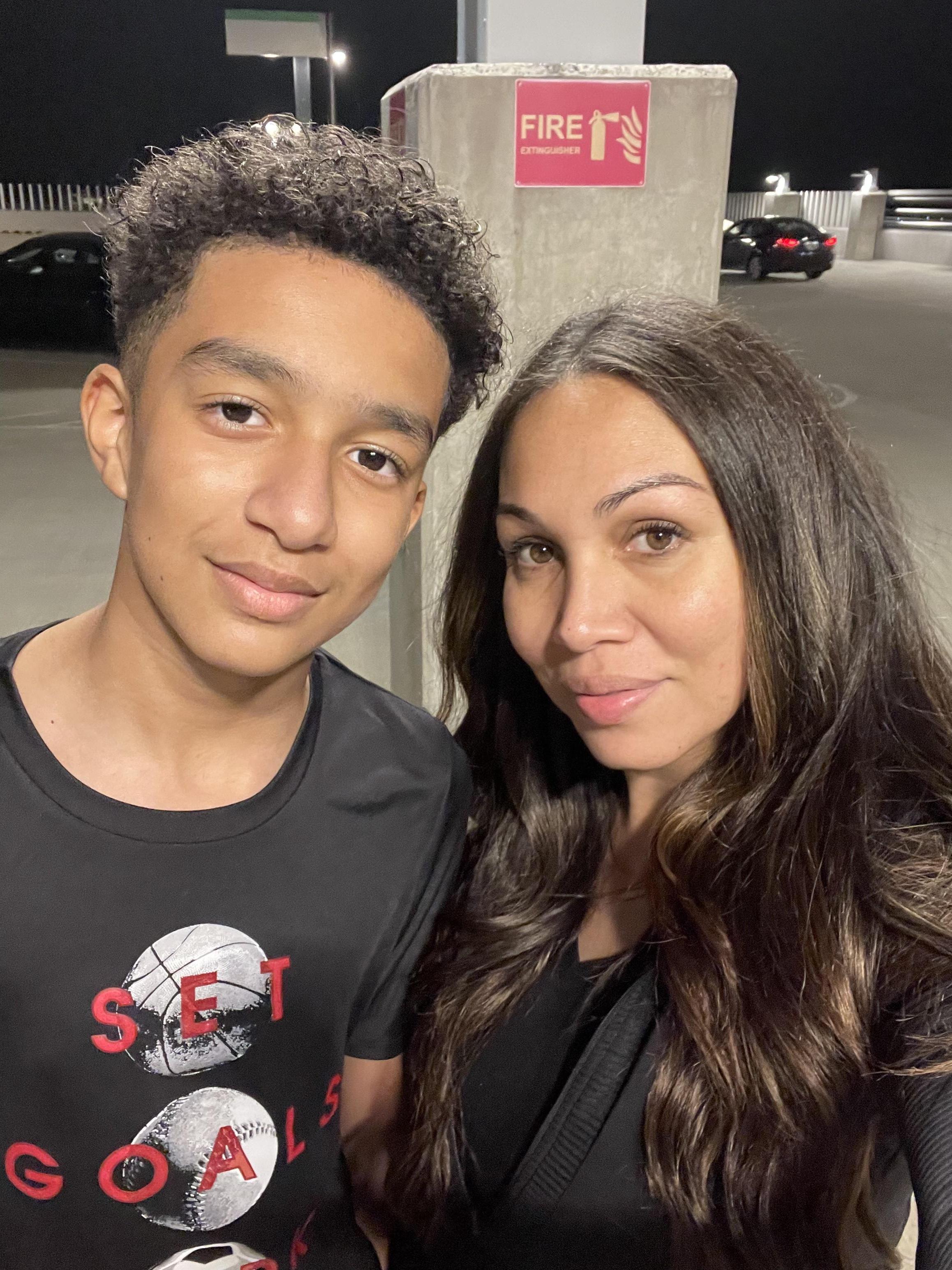 Megan Garcia with her son Sewell Setzer III.