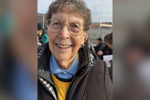 Sister of Mercy JoAnn Persch, a longtime immigrant rights advocate, died on Nov. 14, 2025, at age 91.