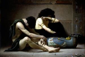 Charles Sprague Pearce, “Lamentations over the Death of the First-Born of Egypt,” 1877, Smithsonian American Art Museum, Washington, D.
