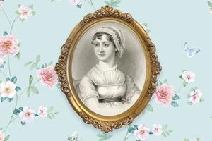 Depiction of Jane Austen from ‘A Memoir of Jane Austen’ (1871), written by her nephew James Edward Austen-Leigh and based on the sketch by her sister Cassandra.
