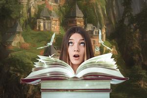 Literature evokes wonder.