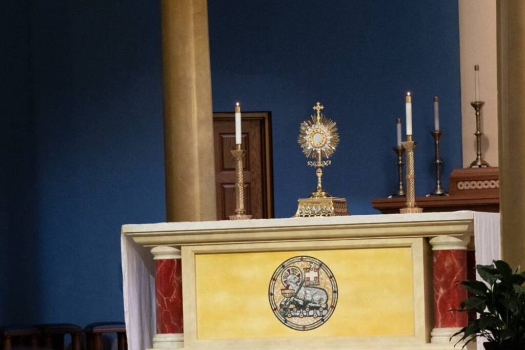 Adoration Chapel at Our Lady of the Rosary in Greenville, S.C. 