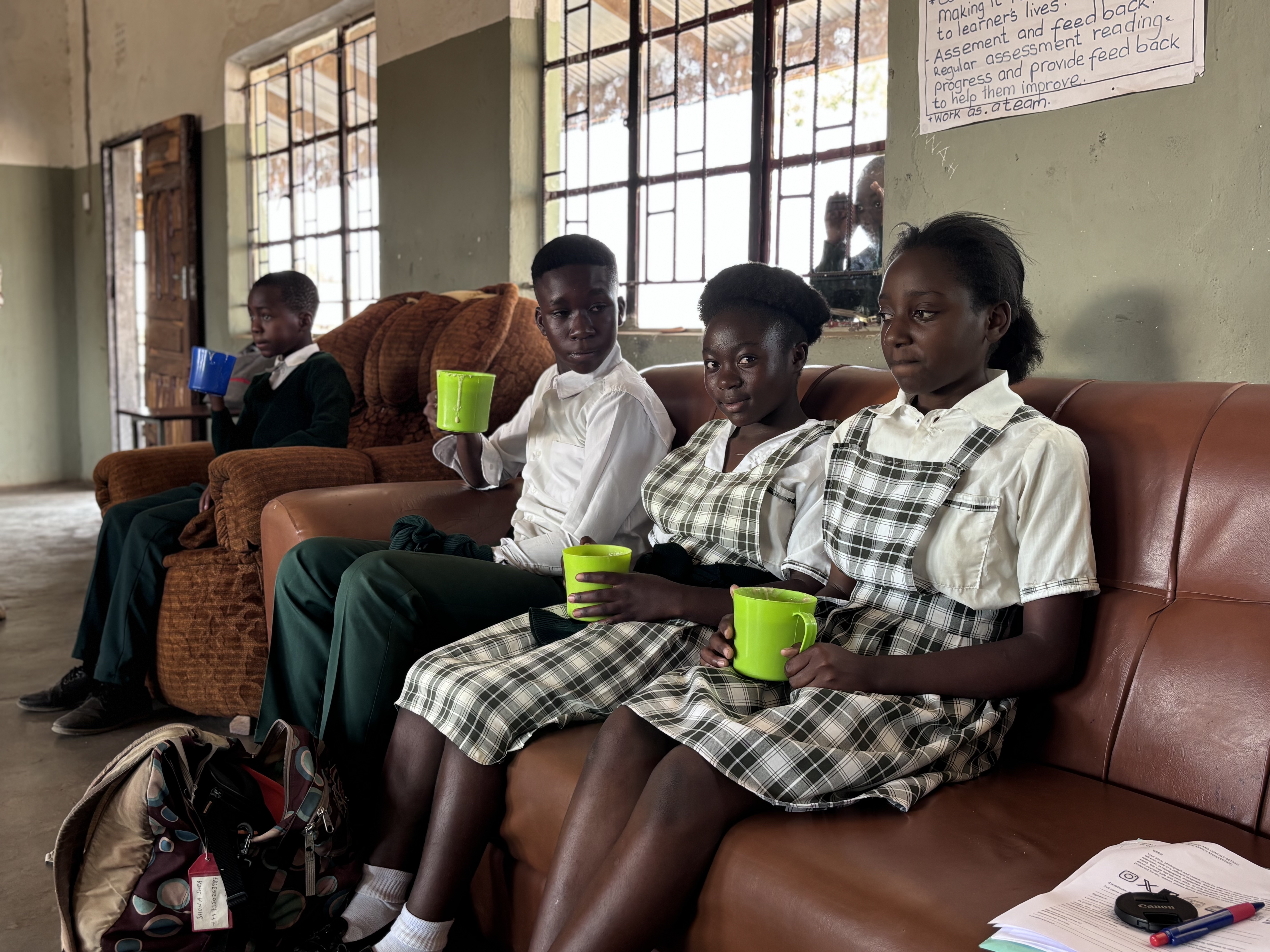 Zambia students