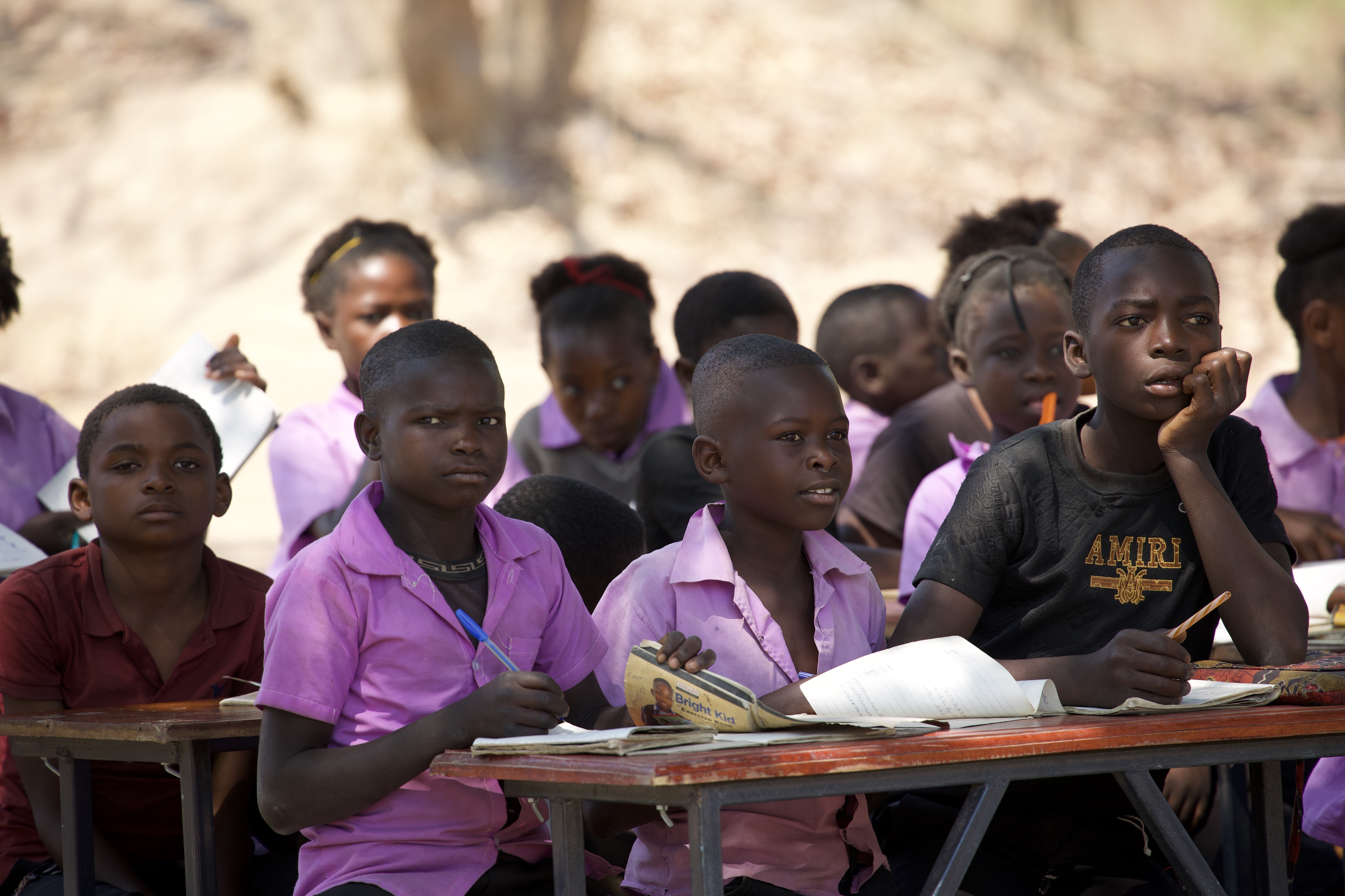 Zambia class in session