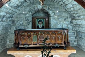 St. Sharbel’s remains draw pilgrims from around the world to the Monastery of St. Maron in Annaya, Lebanon.