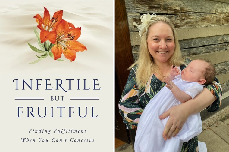 Leigh Snead wrote about her struggle with infertility in a new book coming from Sophia Institute Press.