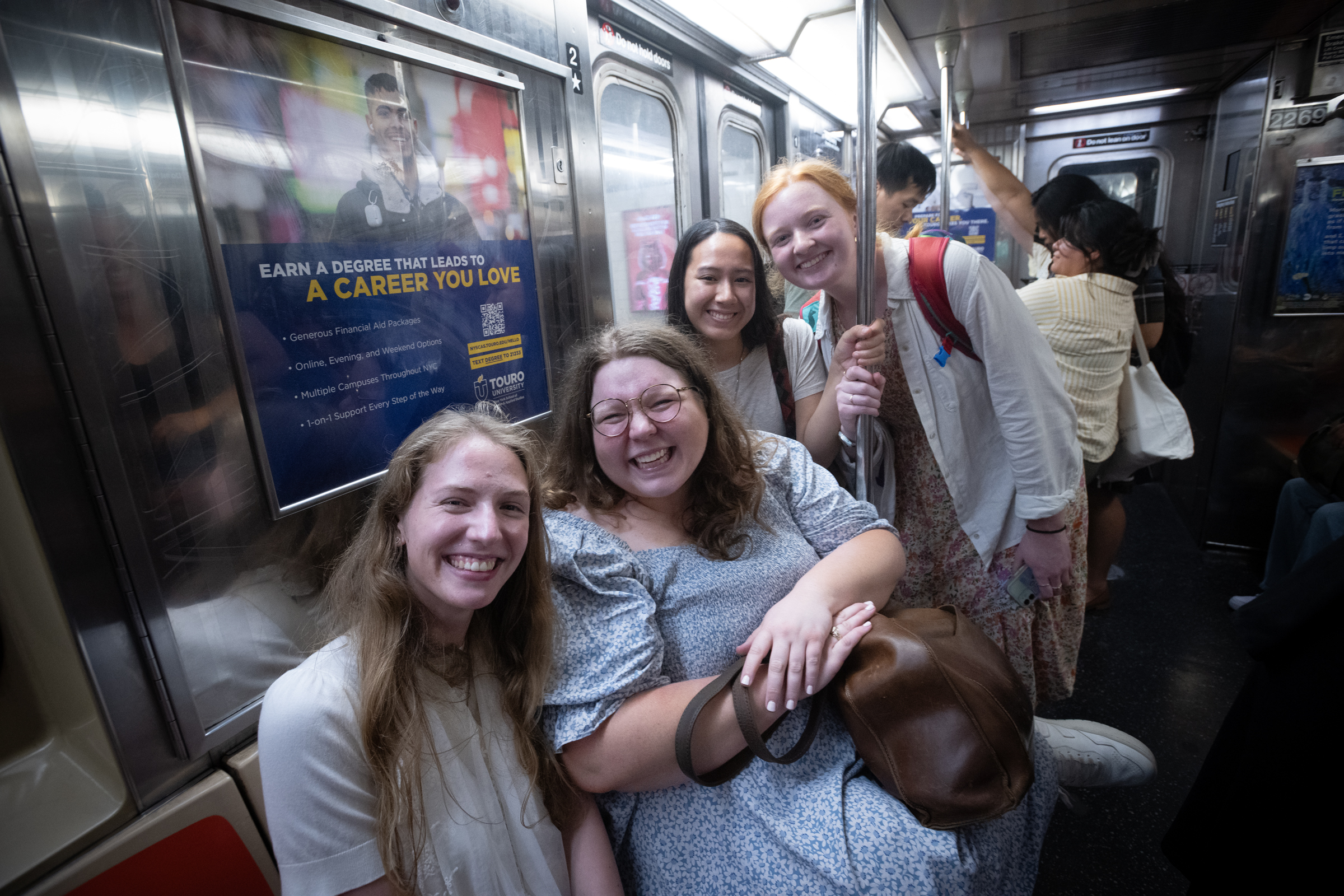 After being spiritually and intellectually fed, the Fellows took their first ride on the Subway uptown to St. Joseph’s in Greenwich Village.