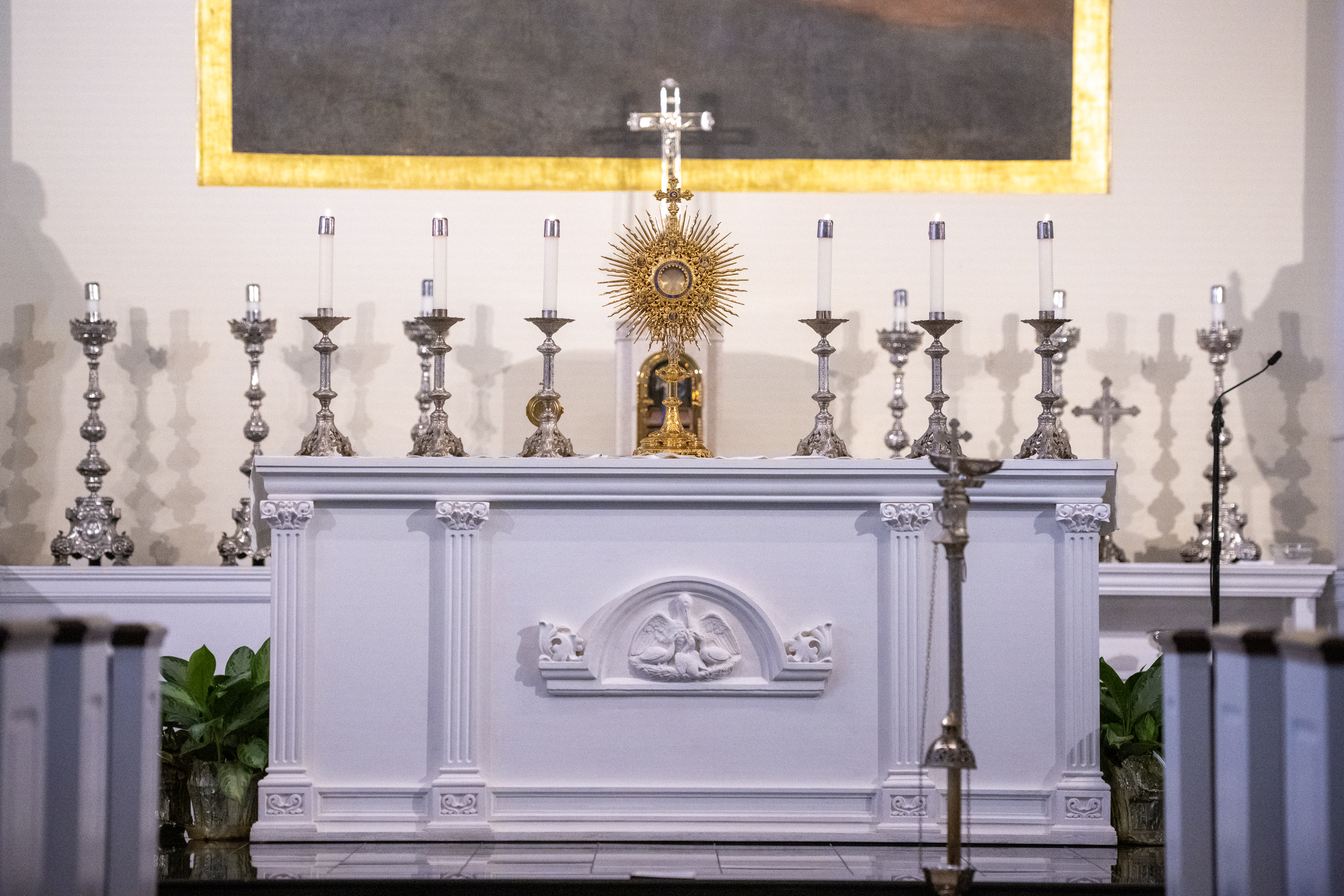 Blessed Sacrament. 