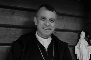 Bishop Simon Kulli of Sapë, Albania.
