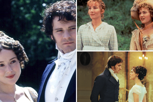 Clockwise from left: 1995’s ‘Pride and Prejudice,’ 1995’s ‘Sense and Sensibility’ and 2005’s ‘Pride and Prejudice’