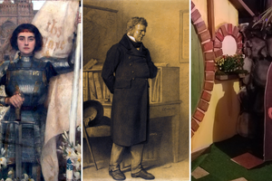 L to R: St. Joan of Arc is the subject of a Mark Twain novel, while Jean Valjean, the hopeful lead of ‘Les Misérables,’ and Samwise Gamgee of ‘The Lord of the Rings’ are among other characters cited.
