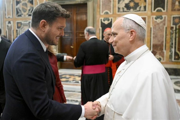 Singer Michael Bublé called meeting Pope Leo XIV on Friday, Dec. 5, 2025, “one of the greatest moments of my life,” adding that as he prepares to headline the Vatican’s annual Christmas concert for the poor, he hopes his example will encourage more people to speak openly about their faith.