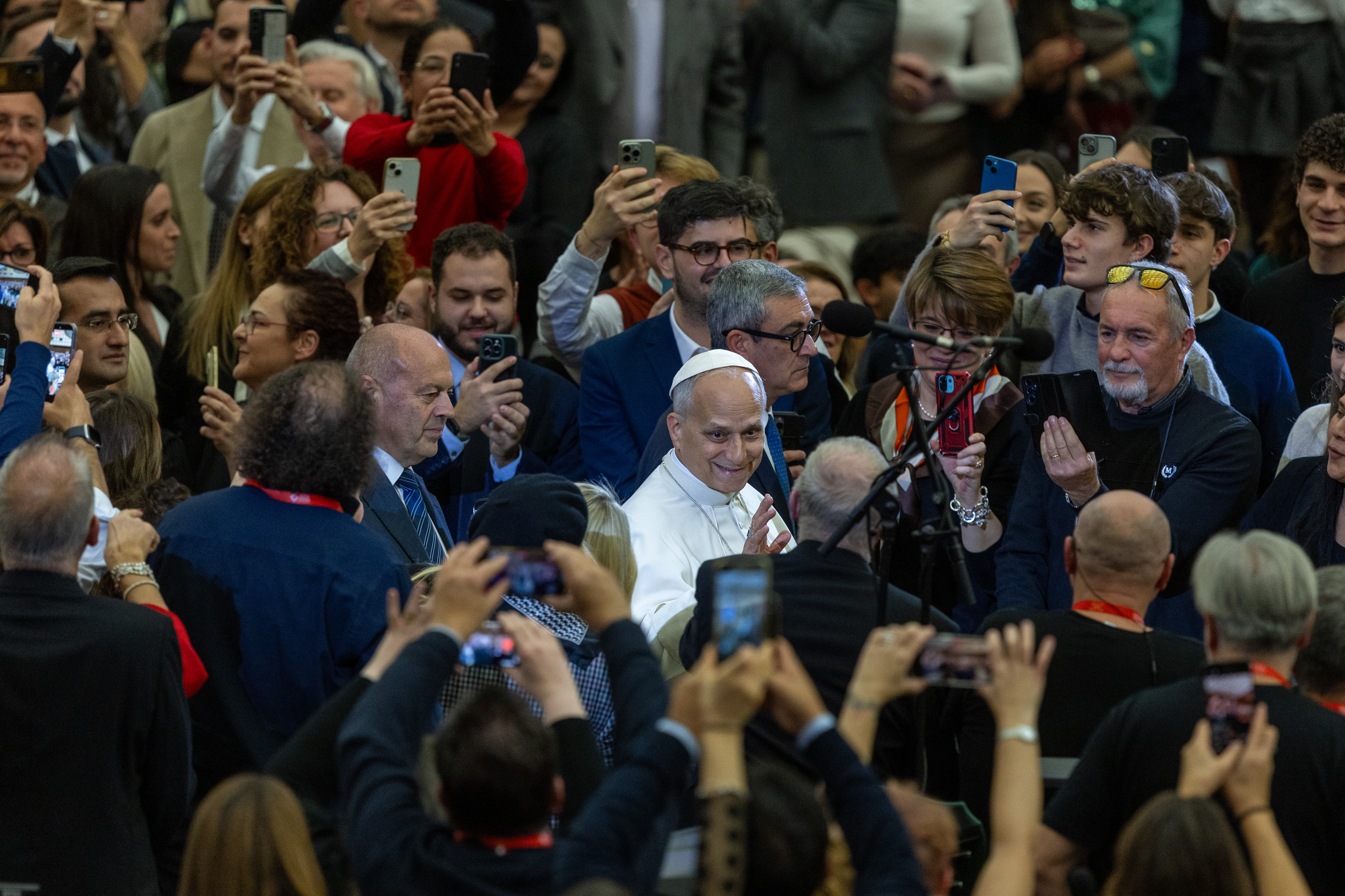 2025120619128_4267ccce75224df21c21b58262a02470ba33194e6d45e4a0b4306fa2940d267c Michael Bublé Headlines Concert With the Poor at the Vatican| National Catholic Register