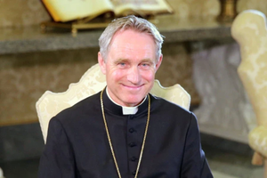 Archbishop Georg Gänswein, former secretary of Pope Benedict XVI.