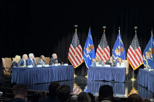 The Trump administration's Religious Liberty Commission meets in Washington, D.C., on Monday, June 16, 2025.