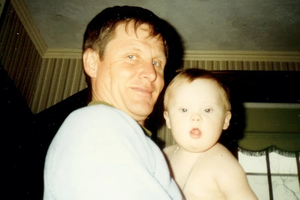 Tom Vander Woude with baby Joseph “Josie” Vander Woude