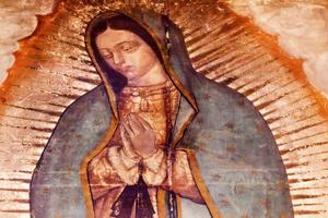 Our Lady of Guadalupe image, Shrine of the Guadalupe, Mexico City 