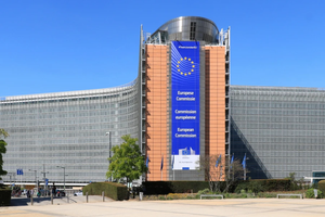 The Berlaymont building in Brussels, seat of the European Commission.