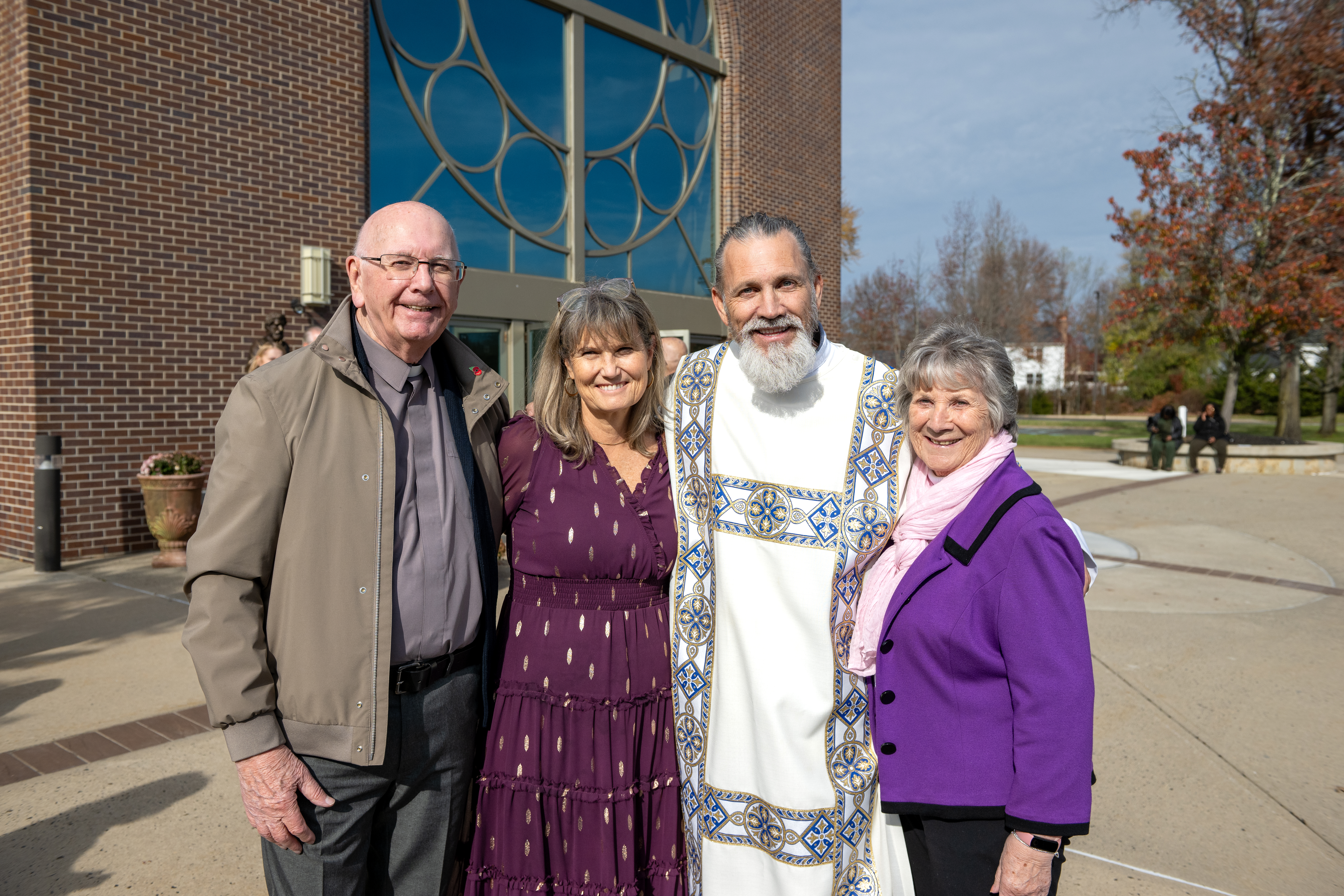 s with his family after being ordained to the Sacred Order of the Diaconate for the Diocese of Trenton on Saturday, November 15, 2025, during a solemn liturgy celebrated at the Co-Cathedral of St.. Robert Bellarmine in Freehold, New Jersey.