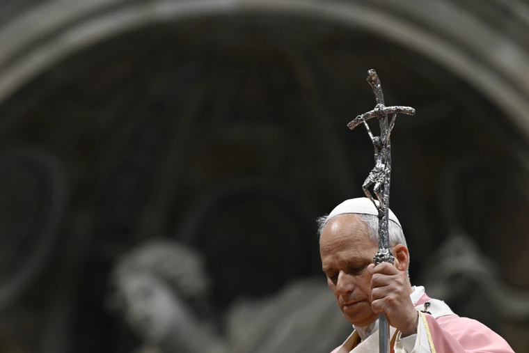 Pope Leo XIV celebrates Mass for the Jubilee of Prisoners in St. Peter’s Basilica on Dec. 14, 2025.