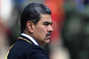 Venezuela’s President Nicolás Maduro attends a ceremony at Fort Tiuna military base during his presidential inauguration in Caracas on Jan. 10, 2025. Maduro, in power since 2013, took the oath of office for a third term despite a global outcry that brought thousands out in protest on the ceremony’s eve.