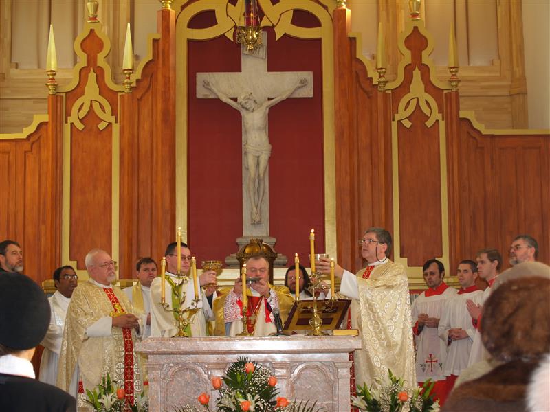 reconsecration Mass at Most Holy Mother of God Catholic