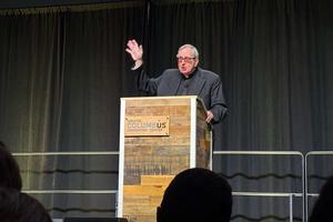 Jesuit Father Robert Spitzer speaks on faith, miracles and science at SEEK 2026, Saturday, Jan. 3, 2026