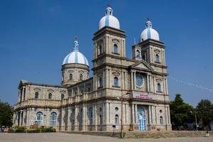St. Francis Xavier Cathedral, mother church of the Archdiocese of Bangalore in India. 