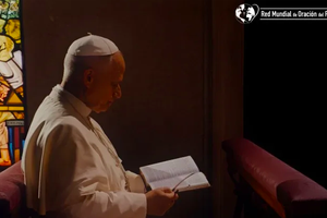 Official image of the ‘Pray With the Pope’ campaign for January 2026. 