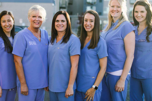 Health care professionals at the Colorado-based pro-life Bella Health and Wellness healthcare clinic. 