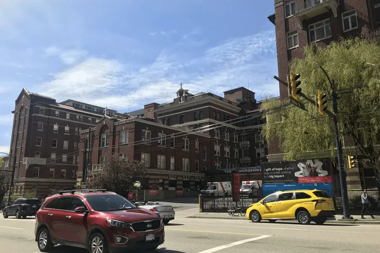 St. Paul’s Hospital in Vancouver, British Columbia, Canada. 