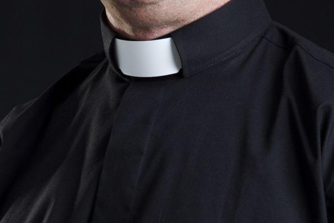 Priestly collar. 