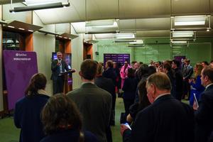 Member of Parliament David Smith, the U.K. special envoy for freedom of religion or belief, speaks at the parliamentary launch of the World Watch List on Jan. 14, 2026.