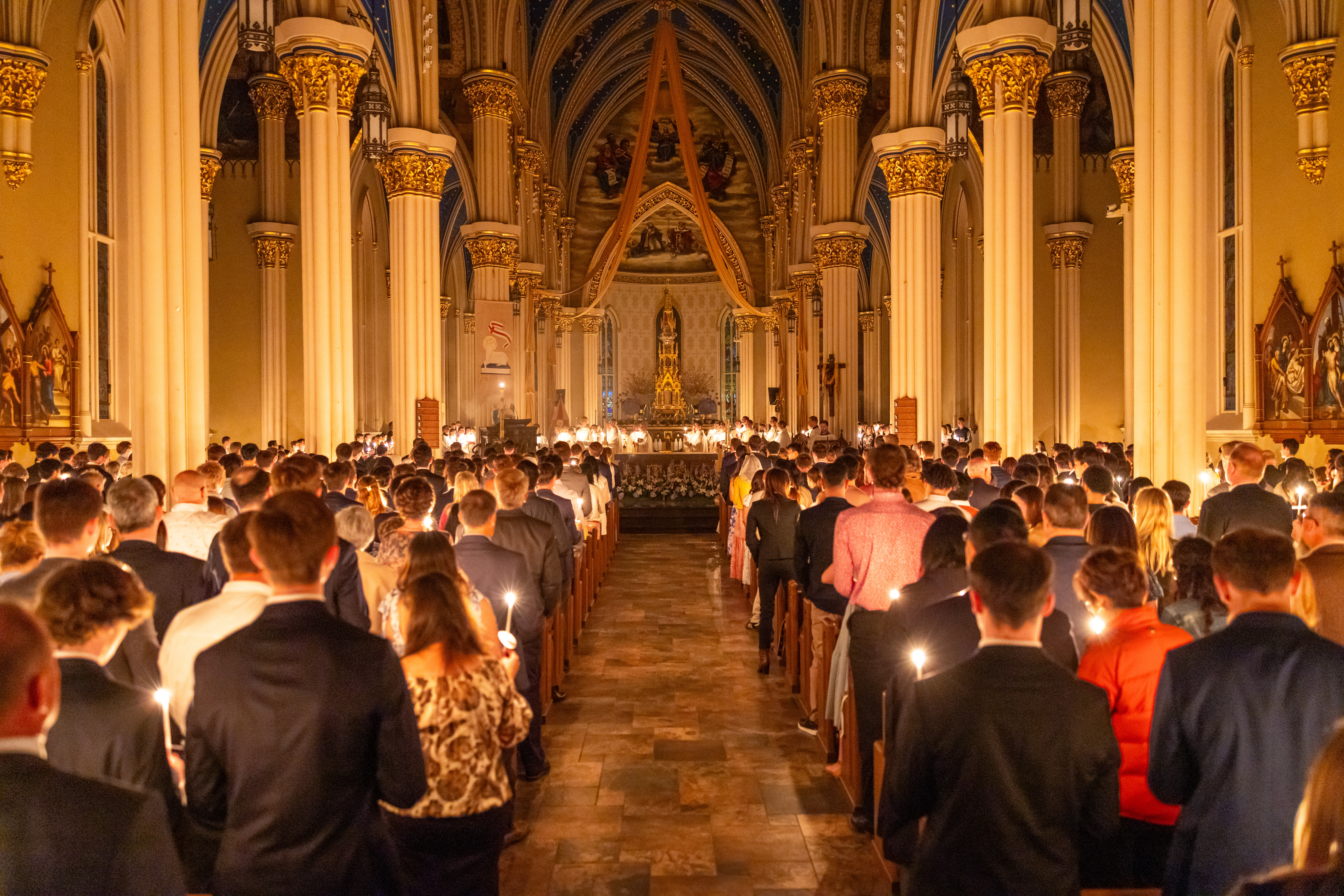 Easter vigil 2025 ND