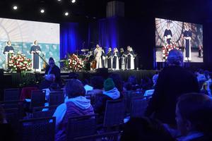 Sisters of Life and All the Living Band perform at Life Fest on Jan. 23, 2026, at the Gaylord National Resort and Convention Center in Oxon Hill, Maryland. 
