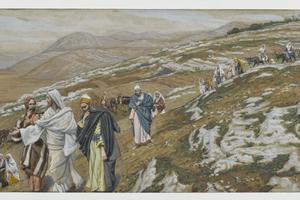 James Tissot, ‘Jesus Traveling on His Way to Galilee’