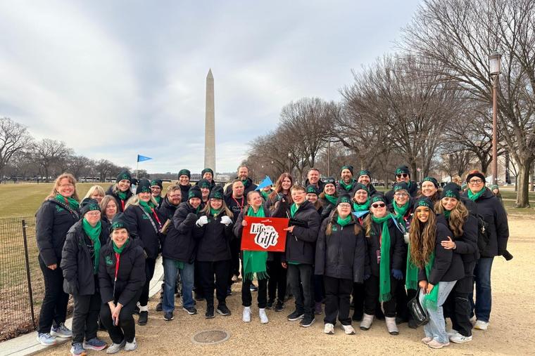 The Friends of Club 21 choir enjoys being in D.C.