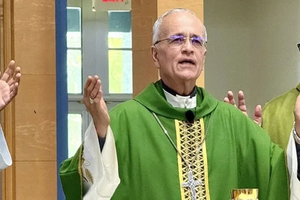 Bishop Silvio Báez, exiled auxiliary bishop of Managua, Nicaragua. 