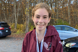 Natalie McMahon feels at home at The Prout School in Wakefield, R.I.