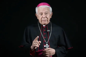 Bishop Ramón Castro Castro, president of the Mexican episcopal conference. 