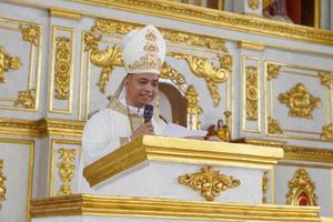 Bishop Socrates Mesiona of the Apostolic Vicariate of Puerto Princesa in the Philippines blesses and dedicates the newly built Sto. Niño de Sicud Parish in Candawaga, Rizal, Palawan, on Feb. 3, 2026
