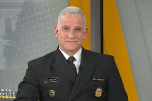 Adm. Brian Christine, a practicing Catholic who serves as the assistant secretary for health at the U.S. Department of Health and Human Services, said his faith guides him in his work.