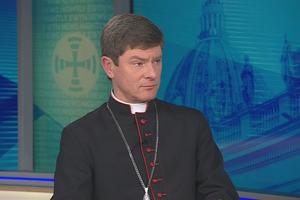 Bishop Vitaliy Kryvytskyi, SDB, of Kyiv–Zhytomyr in Ukraine speaks with 'EWTN News In Depth' on Friday, Feb. 6, 2026.