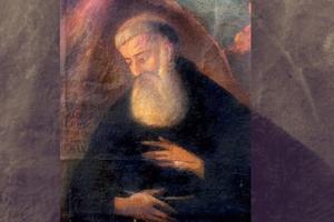 A portrait of St. Nicholas Tavelić, a 14th‑century Croatian Franciscan martyr who is the namesake for a network that supports Muslim converts