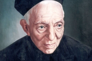 Portrait of Jesuit Father Ángel Ayala, founder of the Catholic Association of Propagandists. 