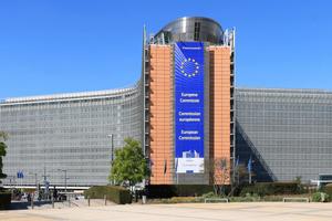 The Berlaymont building in Brussels, seat of the European Commission.